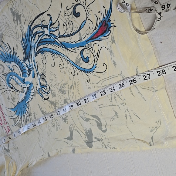 Ed Hardy Women's Phoenix Long Sleeve Top Size Small - Picture 7 of 11